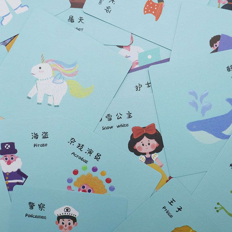 很久很久以前/亲子故事桌游卡牌/ 提升孩子想象力逻辑力表达力