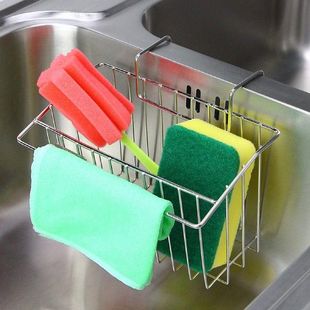 Steel Kitchen Sponge Storage 速发Stainless Racks Hanging