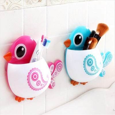 速发new lovely funny attractive bird pattern tooth brush hol