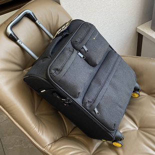 牛津布超轻拉杆箱万向轮帆布行李箱20寸登机旅行24寸密码旅行箱包