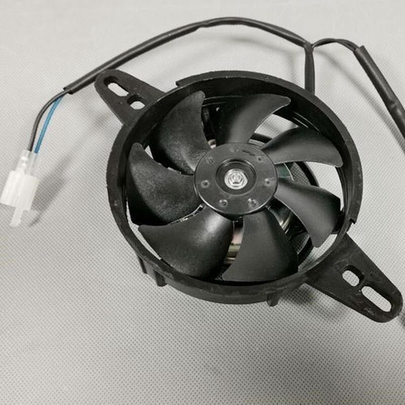 适用公路赛跑车R3摩托跑车水冷风扇宝雕新感觉趴赛水箱风扇散热器