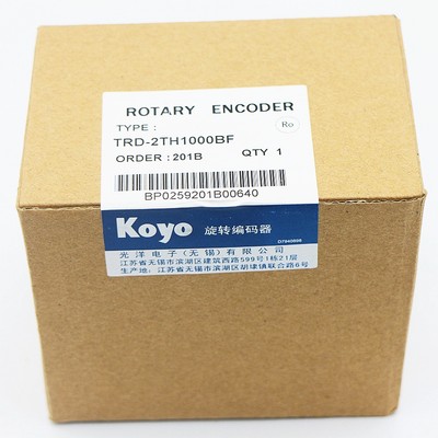 新品KOYO原装光洋旋转编码器TRD-2TH2048BF/2TH3600V/2TH60VH质保