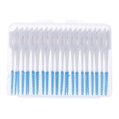 40Pcs/Box Push-Pull Interdental Brush 0.7mm Gum Orthodontic