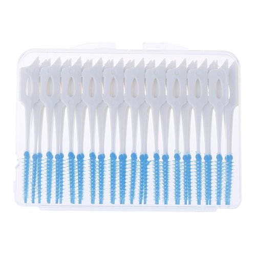 40Pcs/Box Push-Pull Interdental Brush 0.7mm Gum Orthodontic