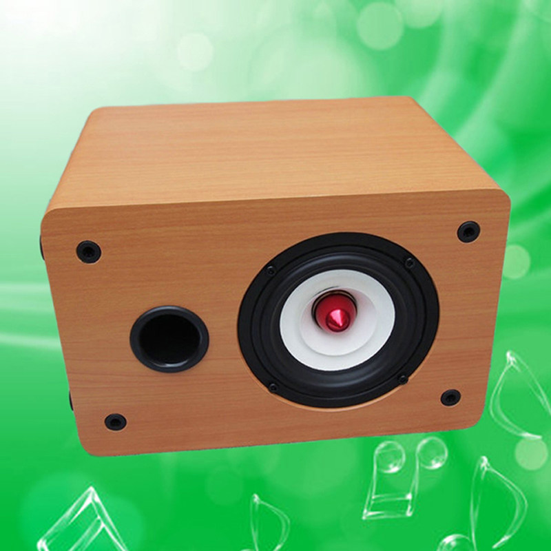 落地音箱4寸音箱4寸全频音箱发烧对箱 Hifi音箱前置无源  两只价