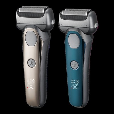 剃须刀电动超干净往复式电动剃须刀三刀头带鬓发器充电式刮胡刀