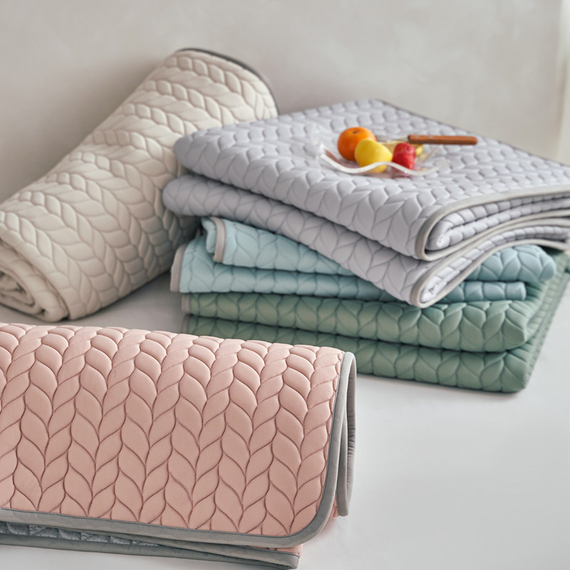 A类凉感丝乳胶凉席三件套可水洗冰丝席家用空调软席折叠床垫夏季,床上用品,乳胶席,淘宝优惠券,粉丝福利购,淘宝优惠卷