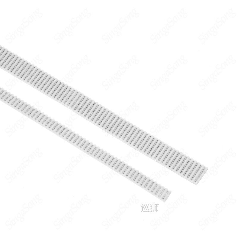 10Meter. PU with Steel Core timing belt GT2 Timing belt Whit