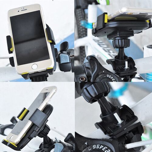 Bicycle Motorcycle Mount Mobile Phone Holder Universal 360 R