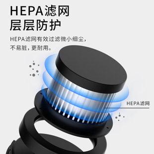 新品 车载吸尘器无线充电汽车家车两用吹尘器大功率强劲迷你吸尘器