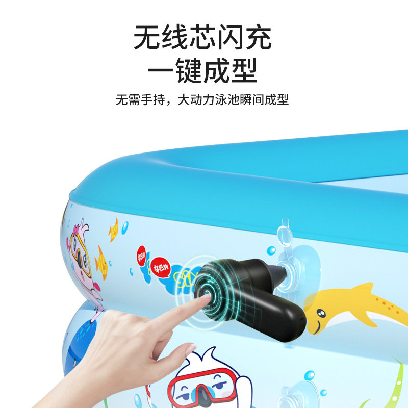 儿童游泳池充气加厚家用室内小孩超大户外大型水池婴儿家庭游泳桶