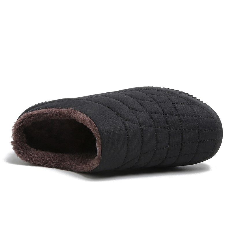 老年人大码棉拖鞋男46 47男士居家休闲包头半拖鞋爷爷无后跟棉鞋,流行男鞋,包头拖,淘宝优惠券,粉丝福利购,淘宝优惠卷