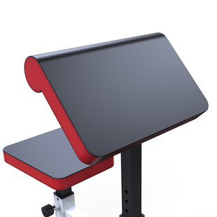 驰尚牧师凳家用二头肌训练器牧师椅肱架杠铃弯举凳健身器材