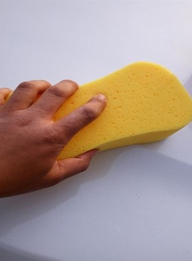 2PCS Large Sponge Porous Car Wash Sponge Easy Grip High Dens