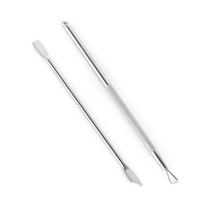 推荐1/2Pcs Stainless Steel Manicure Cleaner Tools Nail Nail