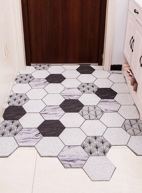 Anti-slip PVC Silk Loop Door Mat Door Mat Entrance Rubbing D