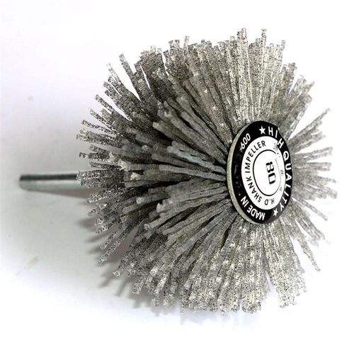2PCS/5PCS 80mm Drill Abrasive Nylon Wire Grinding Wheel Radi