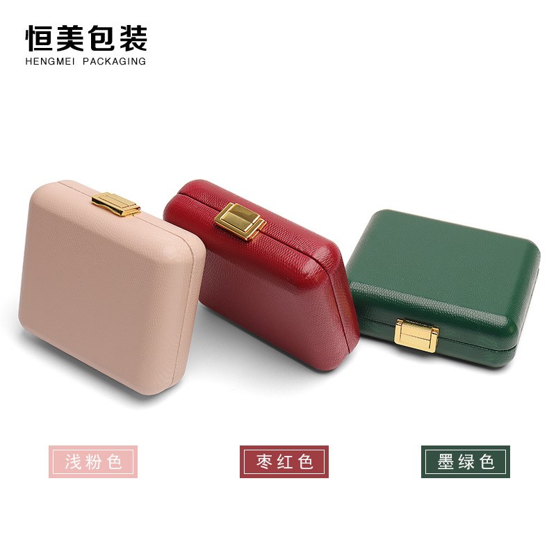 珠宝首饰盒收纳盒 珠宝单戒对戒吊装展示盒 吊坠U项炼饰品包装盒