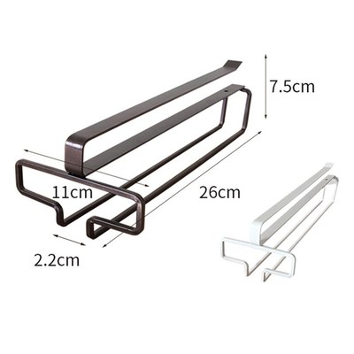 Wine Glass Rack Hanging Wine Cup Holder Bar Stemware Storage