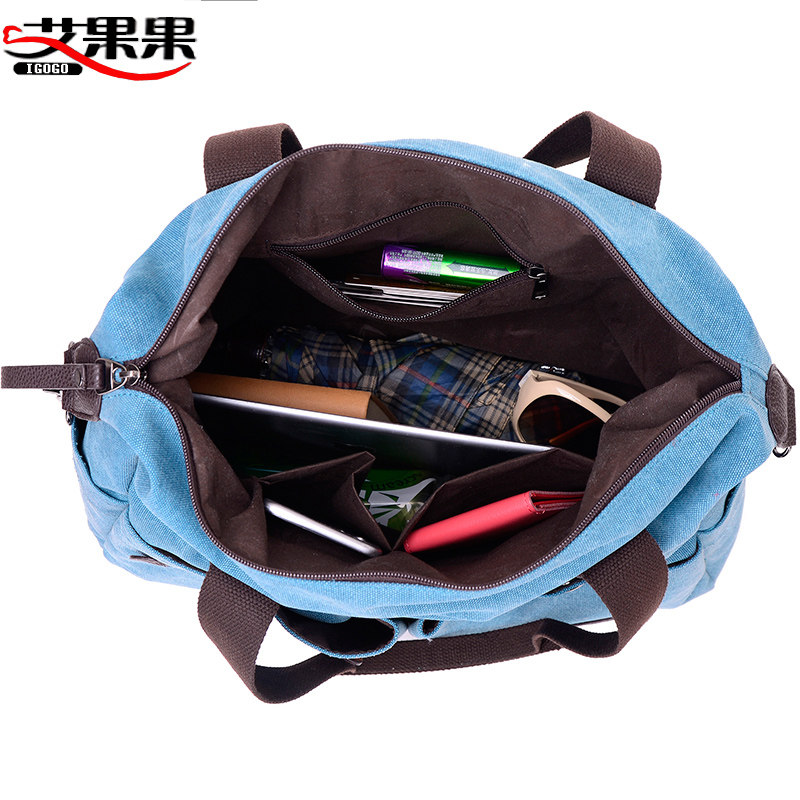 帆布包女夏百搭2021新款休闲手提袋单肩斜挎包大包大容量女包,箱包皮具/热销女包/男包,通用款女包,淘宝优惠券,粉丝福利购,淘宝优惠卷