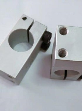 KQM WQM MQM WQMU15 16 20 25 30 35支柱固定夹一端带螺纹平行型