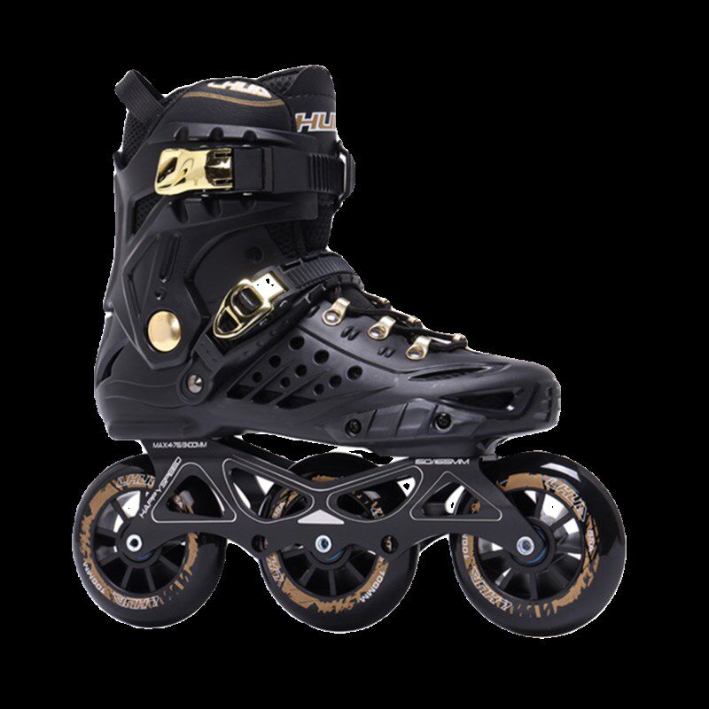 成人竞速轮滑鞋成年旱冰儿童溜冰鞋男女生初学者大三轮速滑鞋