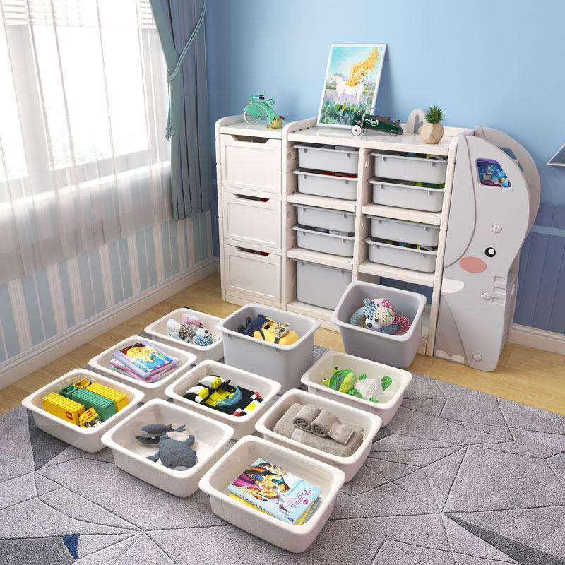 儿童玩具收纳架玩具收纳柜储物箱子家用幼儿宝宝置物架书架大容量