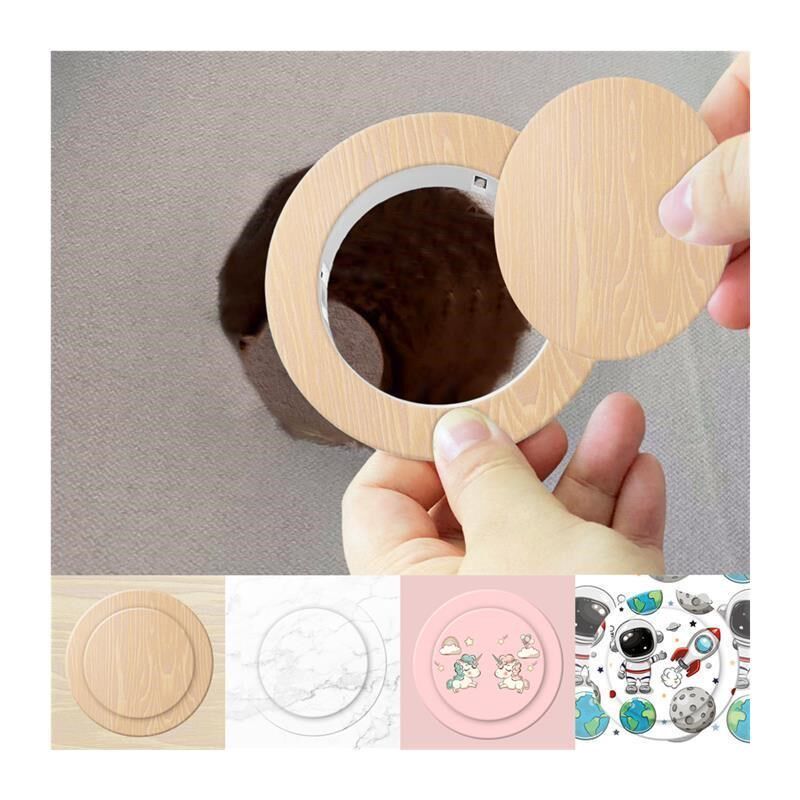 空调孔装饰盖封堵管子堵空调遮挡口管道洞堵塞器堵盖遮丑堵洞神器