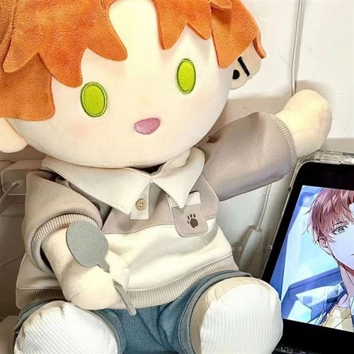 40cm厘米娃衣现货夏天棉花娃娃衣服公仔男娃女娃40cm坐姿换装玩偶