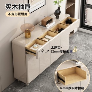 网红新款鞋柜家用门口玄关柜一体2023爆款高端入户室内烤漆收纳柜