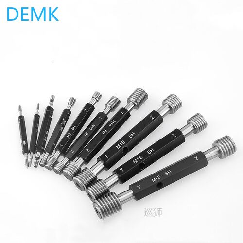 High precision Thread Plug Gauge GO/NO GO Gage Metric Gauge