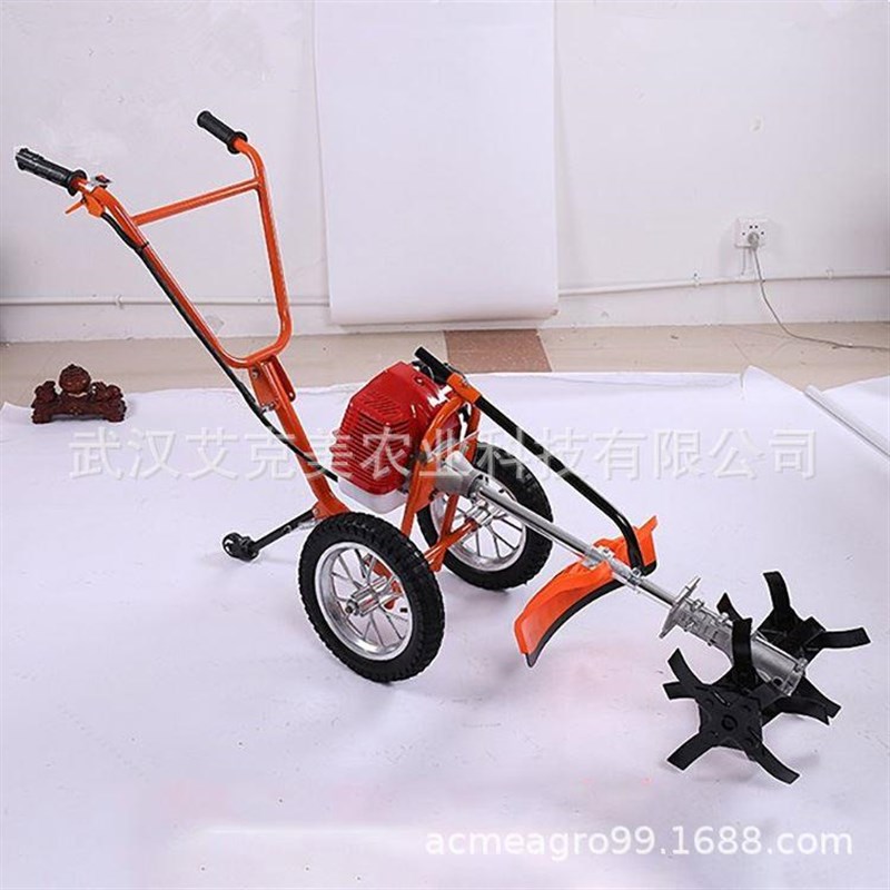 汽油割草机1.4匹人力手推式割灌机松土机除草机割草机汽油微耕机