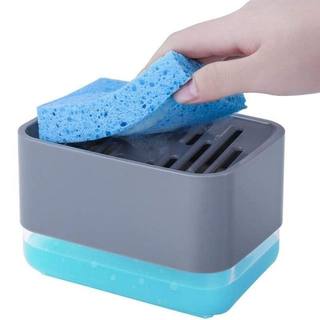 推荐2-In-1 Creative Soap Dispenser Soap Pump Sponge Caddy Ne