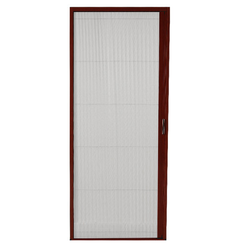 奔行加厚铝合金隐形折叠纱门随停免打孔推拉伸缩沙窗网门帘防蚊虫