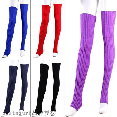 网红New lengthened 80cm WOOL pile socks women's sock fall an