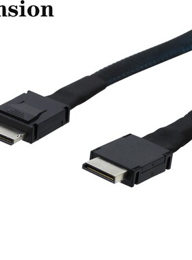 PCIE Oculink SFF 8611 4xI转MINI SAS SFF-8611 4I服务器高速线