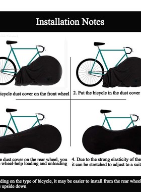 Indoor Bike Cover 26-28Inch Bicycle Wheel Cover Dust-proof S