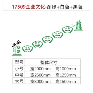 饰员工激励志标语公司会议室布置 楼梯贴台阶企业文化墙面办公室装