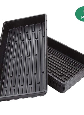 6 Packs Plastic Growing Trays Plant Seed Tray Seedling Start