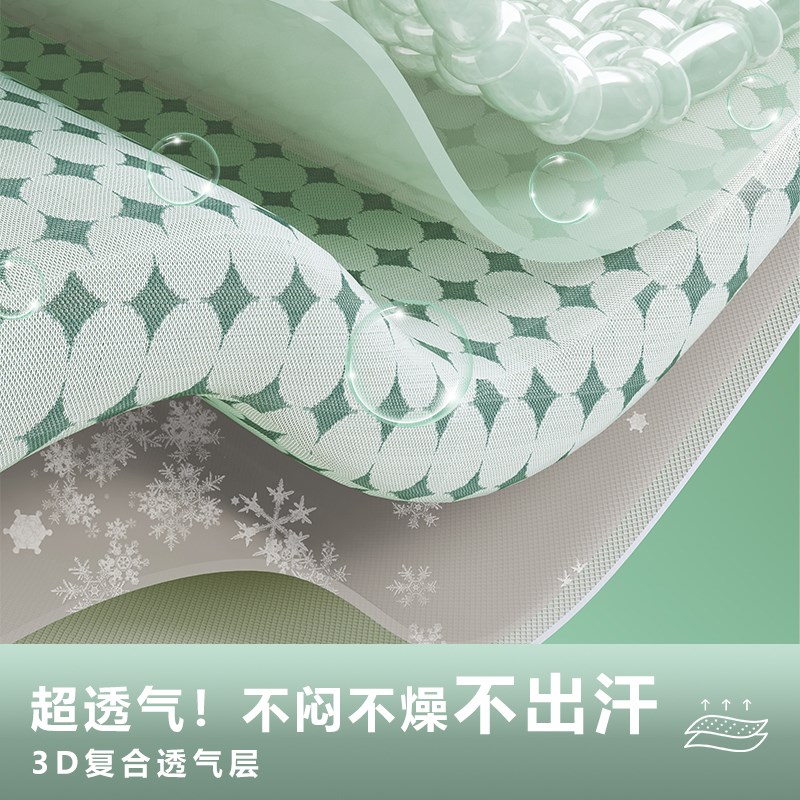 卡通冰丝凉席夏天2025新款藤席加厚家用折叠软席冬夏两用竹席草席