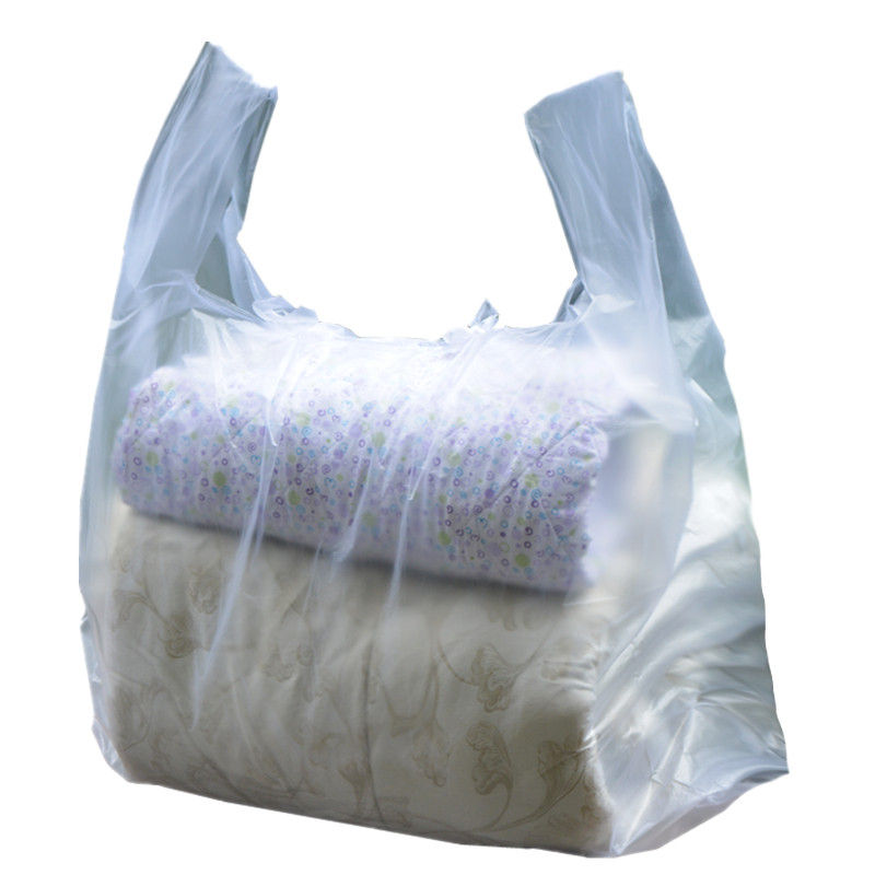 55*84大号透明塑料袋加厚白色背心袋食品袋方便马甲袋子