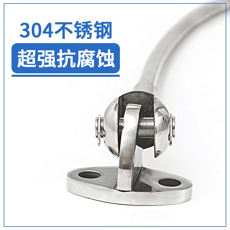 304不锈钢钢丝绳晾衣绳锁扣拉紧器安全挂钩卡扣收紧扣压制拉索