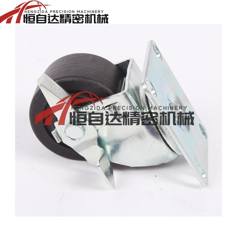 低重心脚轮CHJF65/65A/75/75A平底万向带刹车轮CHJS65/65A/75/75A