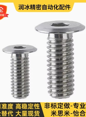 CBSTSR2/2.5/3/4/5/6/8/10 替代米思米304不锈钢内六角薄头螺丝