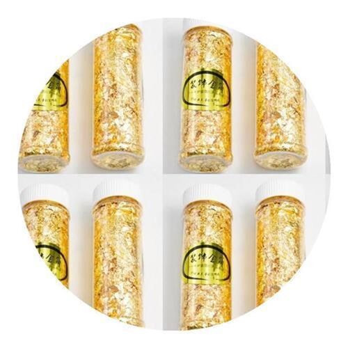 美食金泊纸可用粉箔纸蛋糕2024甜品装饰金线