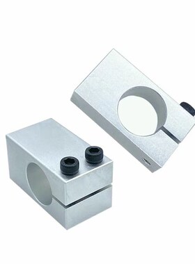 支柱固定夹单孔RDU06 KQM20 KQMU12带螺纹固定座平行传感器