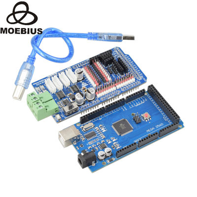 MOEBIUS墨比斯 mega2560开发板学习板兼容arduino开发电机驱动板