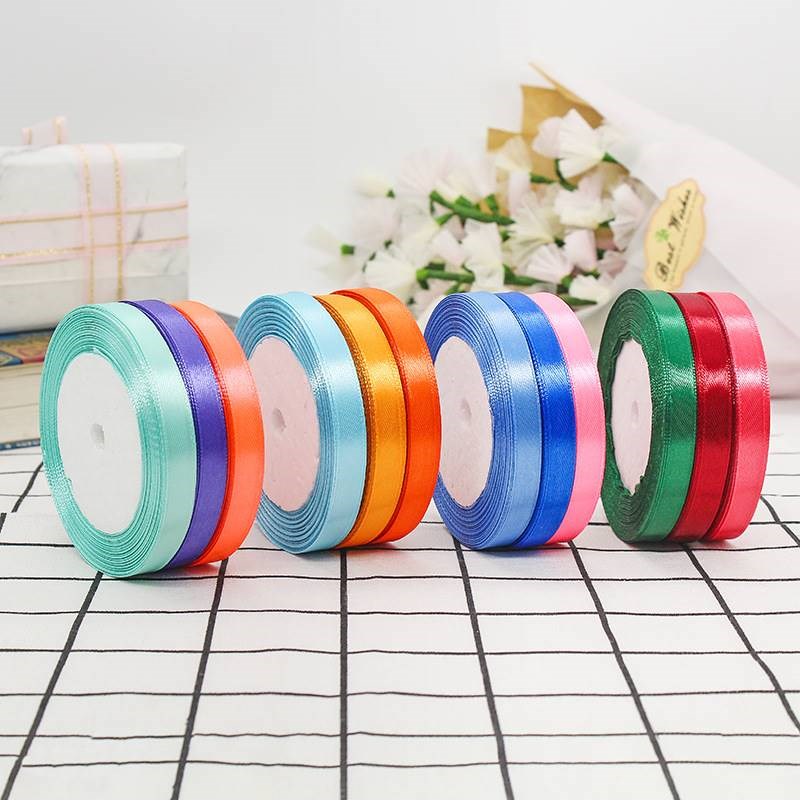 Satin Ribbons Wedding Party Decorative Gift Box Wrapping