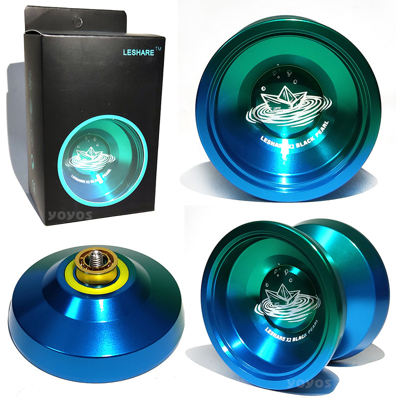 leshare乐享x2黑珍珠铝合金稳定竞技初学进阶睡眠yo悠悠溜溜球