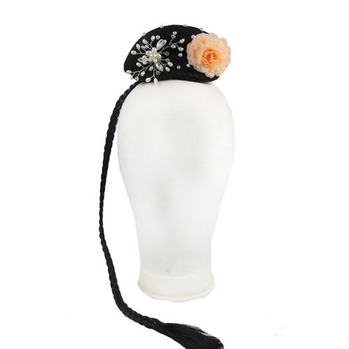 古典舞蹈独舞艺考演出头饰中国风扇子舞台演出发饰支持定制